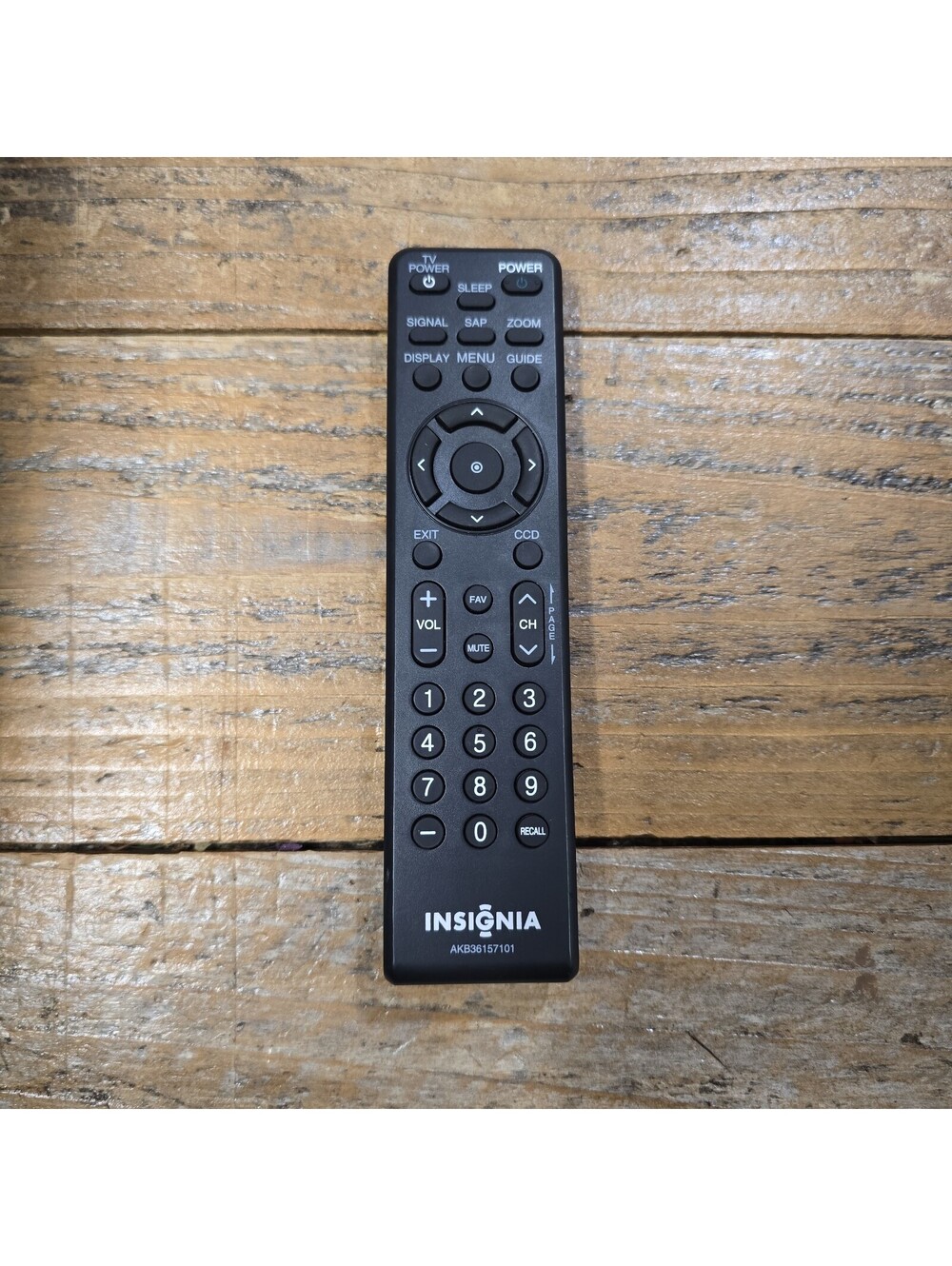 Insignia AKB36157101 Digital TV Converter Box Remote Control
